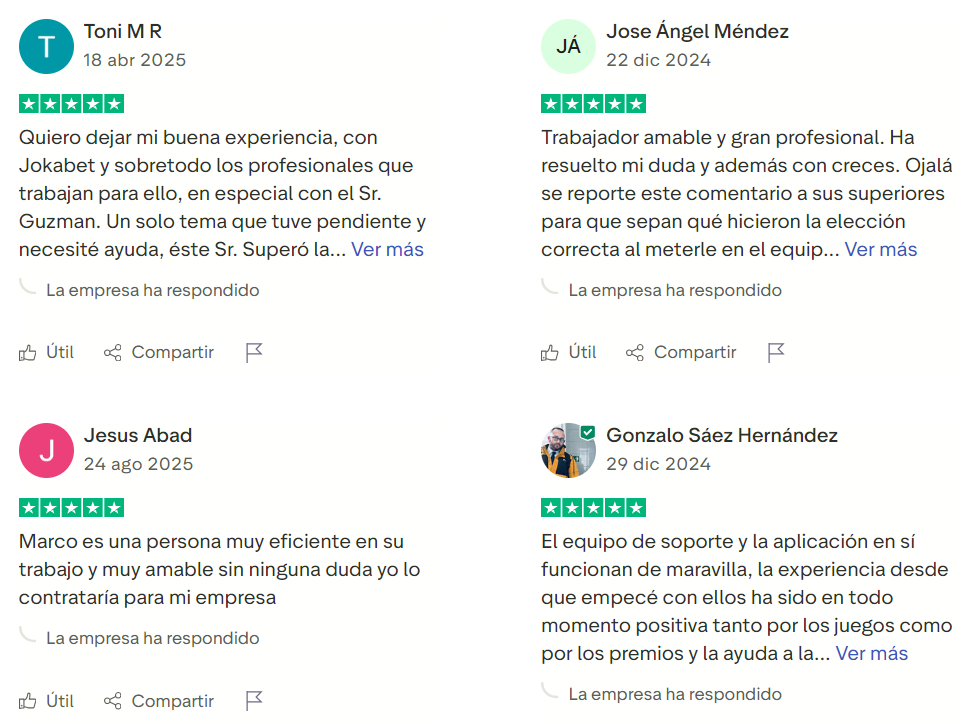 Trustpilot reviews